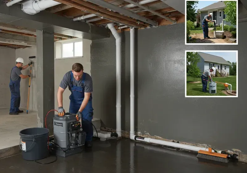 Basement Waterproofing and Flood Prevention process in Marshall County, AL